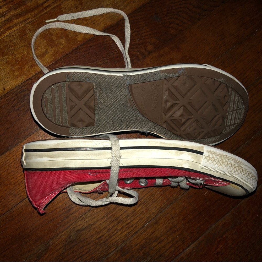 Red Converse - Picture 2 of 3